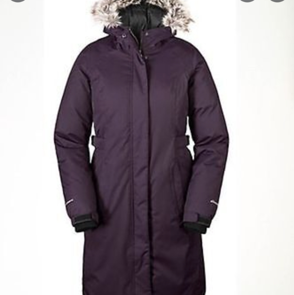 Eddie Bauer Superior Stadium Down Coat (heavy winter and waterproof coat)